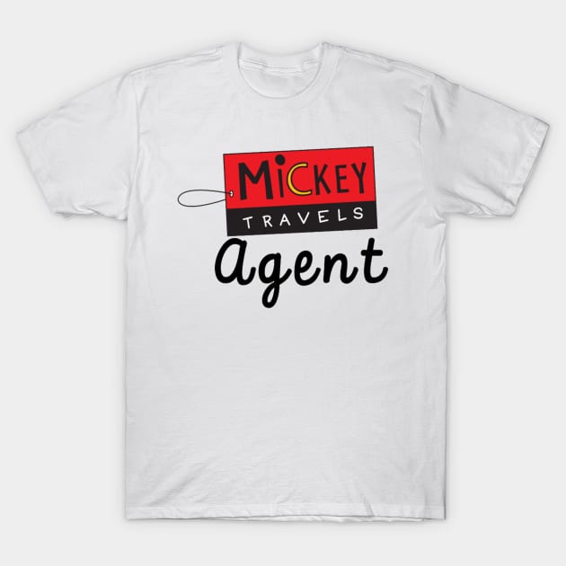 MickeyTravels Agent T-Shirt by MickeyBlog.com